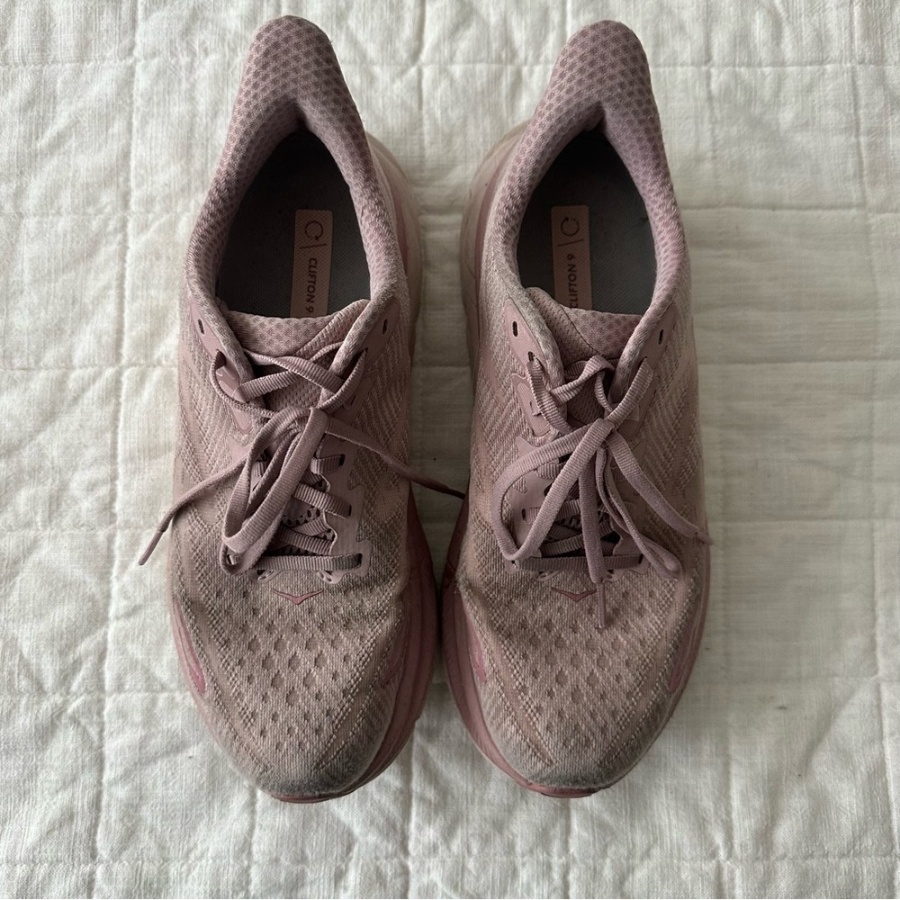 Hoka Women's Mauve Athletic Shoes